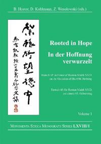 Bokomslag för "Rooted in Hope: China – Religion – Christianity Vol 1"