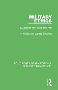 Bokomslag för "Military Ethics"