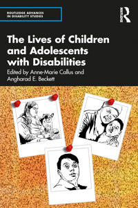 Kirjan kansi "The Lives of Children and Adolescents with Disabilities"
