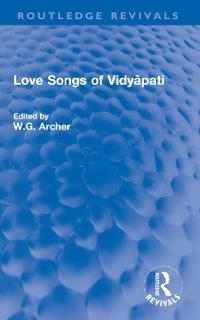 Bokomslag för "Love Songs of Vidyapati"