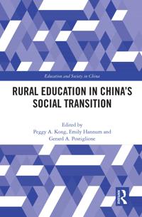 Kirjan kansi "Rural Education in China’s Social Transition"