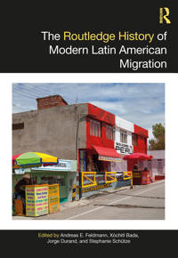 Kirjan kansi "The Routledge History of Modern Latin American Migration"