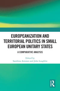 Kirjan kansi "Europeanization and Territorial Politics in Small European Unitary States"