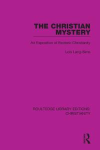 Kirjan kansi "The Christian Mystery"