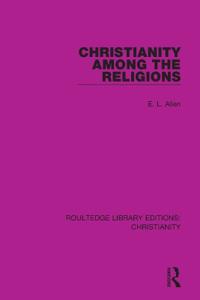Kirjan kansi "Christianity Among the Religions"