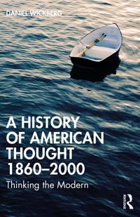 Kirjan kansi "A History of American Thought 1860–2000"