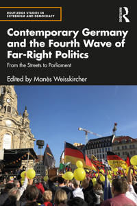Kirjan kansi "Contemporary Germany and the Fourth Wave of Far-Right Politics"