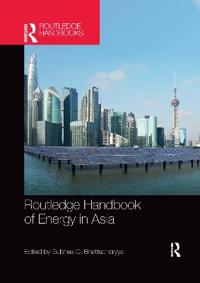 Kirjan kansi "Routledge Handbook of Energy in Asia"