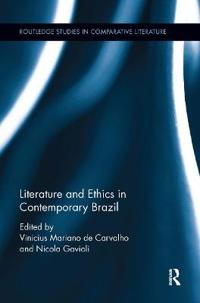 Kirjan kansi "Literature and Ethics in Contemporary Brazil"