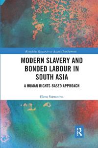 Kirjan kansi "Modern Slavery and Bonded Labour in South Asia"