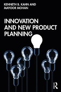 Kirjan kansi "Innovation and New Product Planning"
