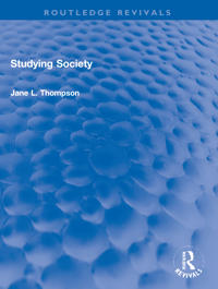Bokomslag för "Studying Society"