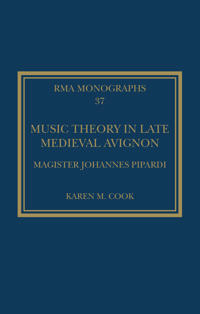 Music Theory in Late Medieval Avignon