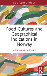 Kirjan kansi "Food Cultures and Geographical Indications in Norway"