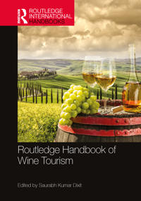 Kirjan kansi "Routledge Handbook of Wine Tourism"