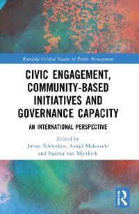 Bokomslag för "Civic Engagement, Community-Based Initiatives and Governance Capacity"