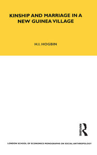 Bokomslag för "Kinship and Marriage in a New Guinea Village"