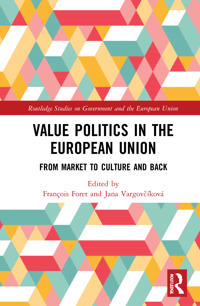 Kirjan kansi "Value Politics in the European Union"