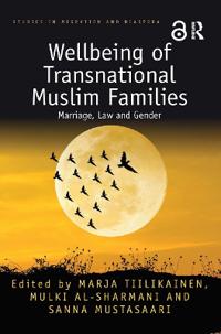 Kirjan kansi "Wellbeing of Transnational Muslim Families"