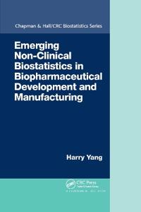 Kirjan kansi "Emerging Non-Clinical Biostatistics in Biopharmaceutical Development and Manufacturing"