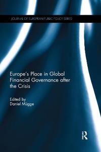 Bokomslag för "Europe’s Place in Global Financial Governance after the Crisis"