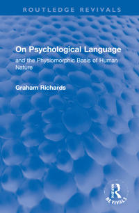 Bokomslag för "On Psychological Language"