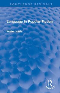 Bokomslag för "Language in Popular Fiction"