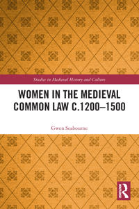 Bokomslag för "Women in the Medieval Common Law c.1200–1500"
