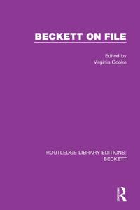 Bokomslag för "Beckett on File"