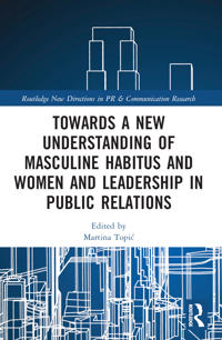 Kirjan kansi "Towards a New Understanding of Masculine Habitus and Women and Leadership in Public Relations"