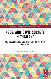 Kirjan kansi "NGOs and Civil Society in Thailand"