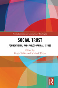 Kirjan kansi "Social Trust"