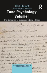Tone Psychology: Volume I