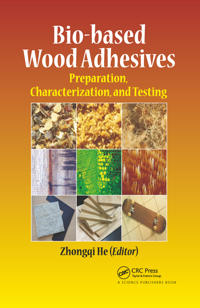 Kirjan kansi "Bio-based Wood Adhesives"