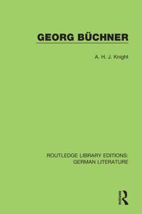 Kirjan kansi "Georg Büchner"
