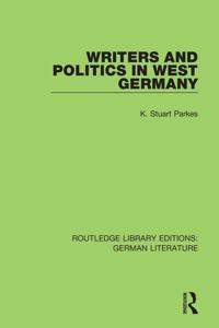Bokomslag för "Writers and Politics in West Germany"