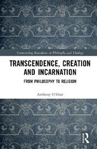 Kirjan kansi "Transcendence, Creation and Incarnation"