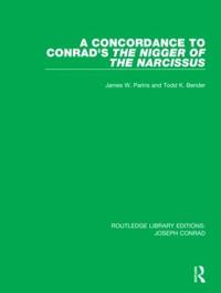 Bokomslag för "A Concordance to Conrad's The Nigger of the Narcissus"