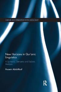 Kirjan kansi "New Horizons in Qur'anic Linguistics"