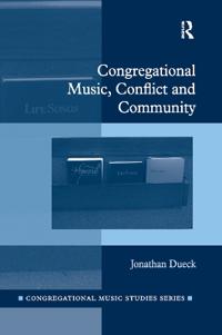 Kirjan kansi "Congregational Music, Conflict and Community"