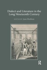 Kirjan kansi "Dialect and Literature in the Long Nineteenth Century"
