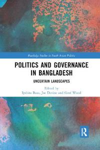 Kirjan kansi "Politics and Governance in Bangladesh"