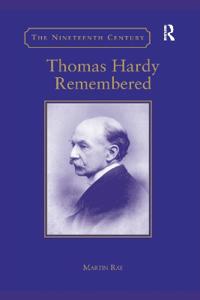 Bokomslag för "Thomas Hardy Remembered"