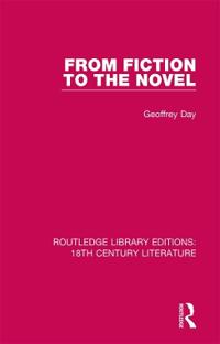 Bokomslag för "From Fiction to the Novel"