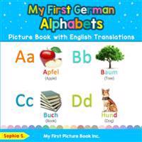 Bokomslag för "My First German Alphabets Picture Book with English Translations"