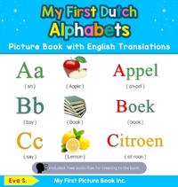 Bokomslag för "My First Dutch Alphabets Picture Book with English Translations"