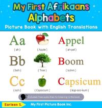 Bokomslag för "My First Afrikaans Alphabets Picture Book with English Translations"