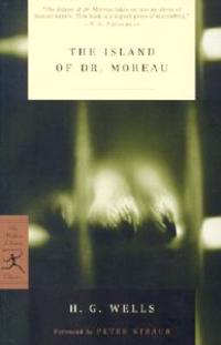 Kirjan kansi "The Island of Dr. Moreau"