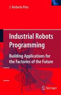 Kirjan kansi "Industrial Robots Programming"