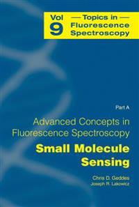 Kirjan kansi "Advanced Concepts in Fluorescence Sensing"
